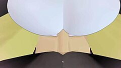 found furry babe with big ass and cock in roblox condo fucking hard