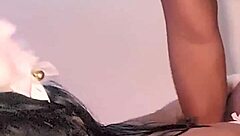 amateur colombian brunette milf with huge natural tits and small waist moans as she's fucked hard in bedroom