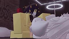 found furry babe with big ass and cock in roblox condo fucking hard