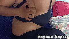 hey aunty why you fingering so hard before i creampie your indian pussy?