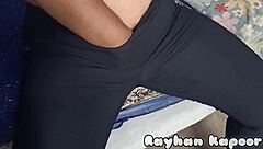 hey aunty why you fingering so hard before i creampie your indian pussy?