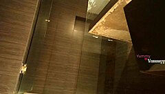 hidden cam catches primastra showering then i fuck and cum on her.