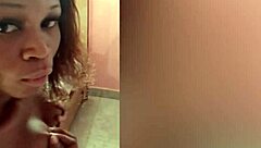 Real ebony babes' homemade lesbian lick of black pussy—how sloppy can it get?