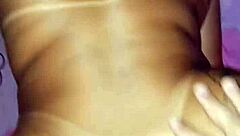 Married Brazilian slut gaping ass fucked by huge cock cuckold husband watches!