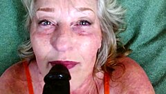 1132 jordan chokes on huge dildo gagging hard with dirty talk humiliation 😈🍆