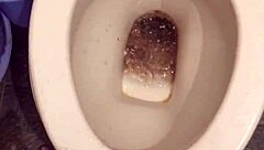 Watch me pee nice with my big cock dripping cum