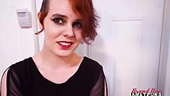 yo short redhead marla bend over for that deepthroat cum facial 😩💦