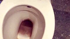 Watch me pee nice with my big cock dripping cum