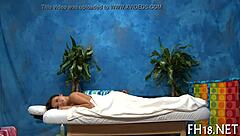 hot massage turns into steamy action pics