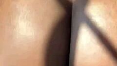 Damn this ebony slut shakes her huge fat ass so teasingly