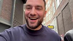 tall skinny redhead slut takes balls deep ass to mouth after sex shop fuck