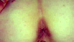 she rides his thick dick until squirting all over his body