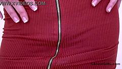 sexy model teases with toys then fucks hard during milf casting interview