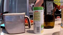 i can't stop creampieing this shaved japanese milf's tight pussy over two wild days