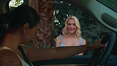 Whoa big tits blonde Kenna James licks Asian milf Dana Vespoli👅