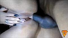 Latina milf prostitute orgasms hard from forceful interracial anal assfucking