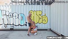 i squirt everywhere while getting fucked outdoors with huge cock