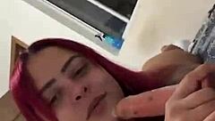 Horny big natural tits babe craves thick cock video