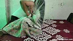 Skinny Indian wife gets her shaved pussy hammered hard by hubby