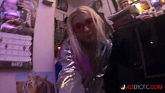 what if quarantine led this tattooed blonde leya falcon to squirt wildly with toys