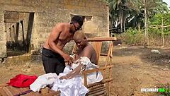 ex girlfriend fucks me outdoors before her wedding day