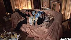 dude natalia forrest, how do you swallow that monster cock so deep in hospital? natalia slurps cum!