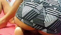 Real Amateur Wife's Big Butt Anal Ride on Hubby Cock?