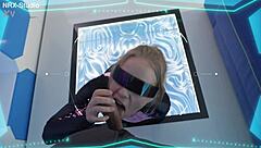 oh man this halloween i tried acrobatic anal with gymnast ella elastic's tight pussy and small tits