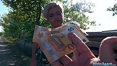 public agent films busty milf in outdoor encounter