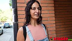 curious spanish mature rebeka rock feels raw thrill of huge black cock pounding