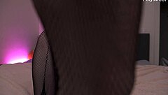 Beg for it sissy slut worship my feet while i command your jerk off to my dirty talk femdom bbw curves!