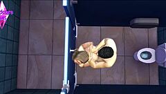Old Wife Cuckolds Husband with Friend and Boyfriend in Sims 4 Story