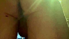 dude check out this huge dildo stretching my gaping asshole in the shower with rough toy play