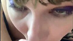 moaning so hard while deepthroating that monster cock, wanna hear her? wanna see her spit?