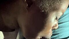 you ready for this submissive slut's deepthroat swallow on black cock?