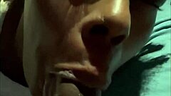 you ready for this submissive slut's deepthroat swallow on black cock?