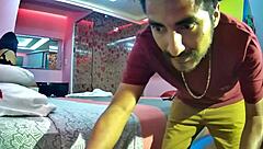 Hey, check out this curvy latina casting on the bed, squirting wild! 🔥💦