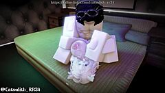 Big Tits Blonde Bent Over for Rough Doggystyle Blowjob and Nude Pounding Session