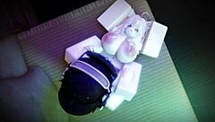 Big Tits Blonde Bent Over for Rough Doggystyle Blowjob and Nude Pounding Session