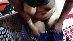 my big city girlfriend's saggy natural tits bounce in first homemade fuck