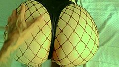 Ever wonder how big ass brunette takes POV creampie in fishnets?