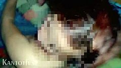 Teen Pinay Fulfills Gangbang Fantasy with Two Fans in Wild 3some Banging Part 2