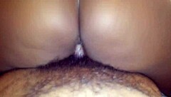 good ol' homemade creampie from her DICK RIDING skills