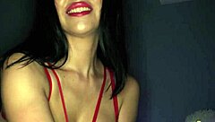 Kira queen gags sloppy on monster cock in pov!