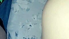 young latina milf's huge ass shakes wildly in textured condom doggy