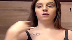 How do massive braless tits bounce in that tight tanktop?