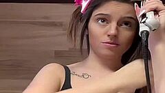 How do massive braless tits bounce in that tight tanktop?