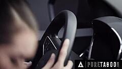 Bella Rolland's Big Natural Tits Bounce During Rough Boss Doggystyle Office Drilling