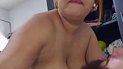 she's moaning as i finger her huge latina ass deep...