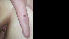 mature slut bends for young stud pounding her wet pussy and tight ass closeup